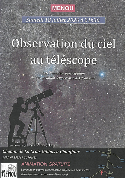 Soirée d'observation des étoiles